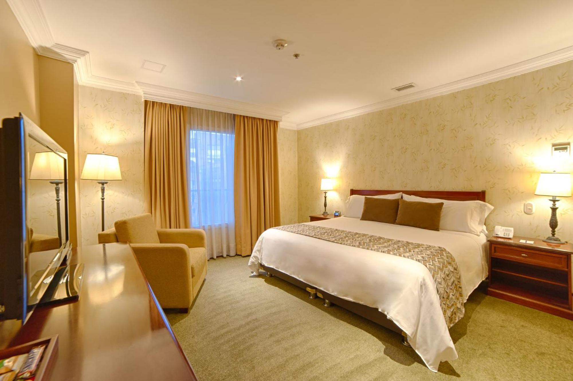 فندق وسبا كازا دان كارلتون بوغوتا المظهر الخارجي الصورة A bedroom at the hotel